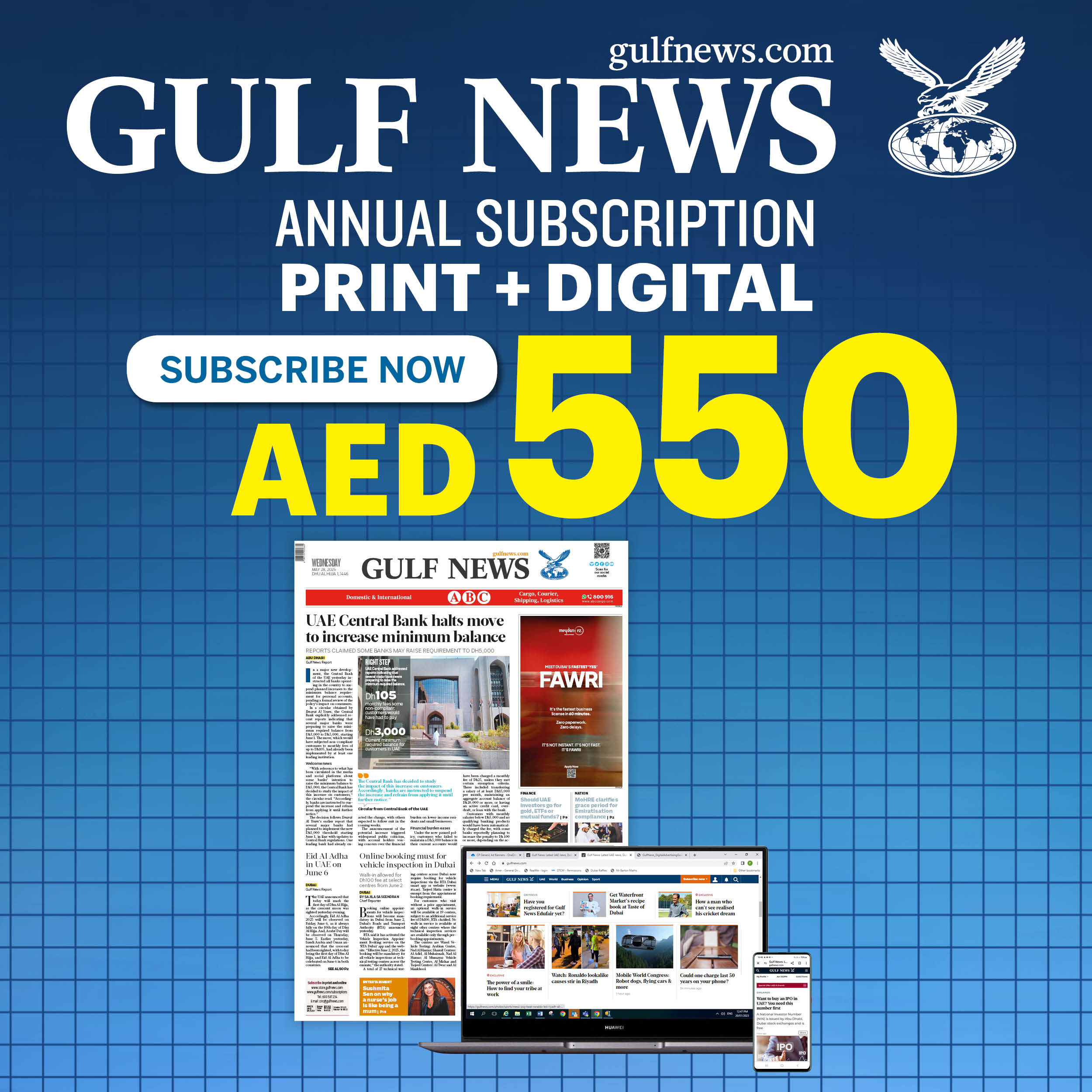 Tailored Subscription package